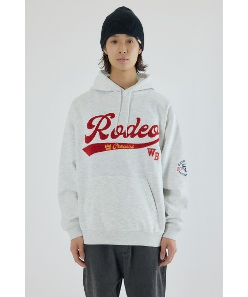 RODEO CROWNS WIDE BOWL(ロデオクラウンズワイドボウル)の「サガラロゴパーカー(パーカー・メンズ・バーガンディー/ブラック/グレー×ホワイト・MEDIUM/LARGE)」の20枚目の写真