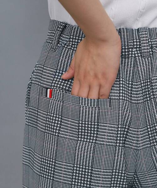 adabat(アダバット)の「【ADABAT NAVY】撥水 クールチェックプリントキュロット(その他パンツ・レディース・ライトグレー系・38/40/42)」の13枚目の写真