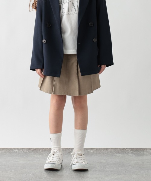 GLOBAL WORK(グローバルワーク)の「CHEER ONデニムスカート/625200(デニムスカート・キッズ・ネイビー/ベージュ/ブラック・160cm/150cm/140cm/130cm)」の3枚目の写真