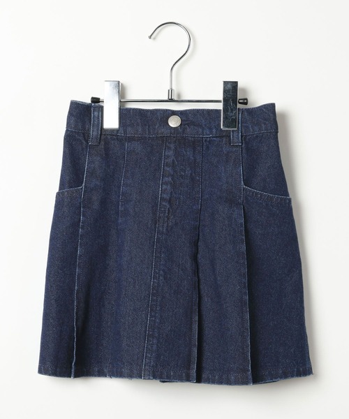 GLOBAL WORK(グローバルワーク)の「CHEER ONデニムスカート/625200(デニムスカート・キッズ・ネイビー/ベージュ/ブラック・160cm/150cm/140cm/130cm)」の6枚目の写真