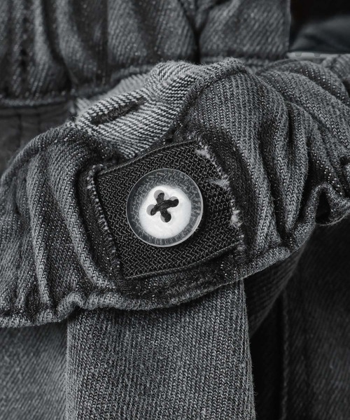 GLOBAL WORK(グローバルワーク)の「CHEER ONデニムスカート/625200(デニムスカート・キッズ・ネイビー/ベージュ/ブラック・160cm/150cm/140cm/130cm)」の12枚目の写真