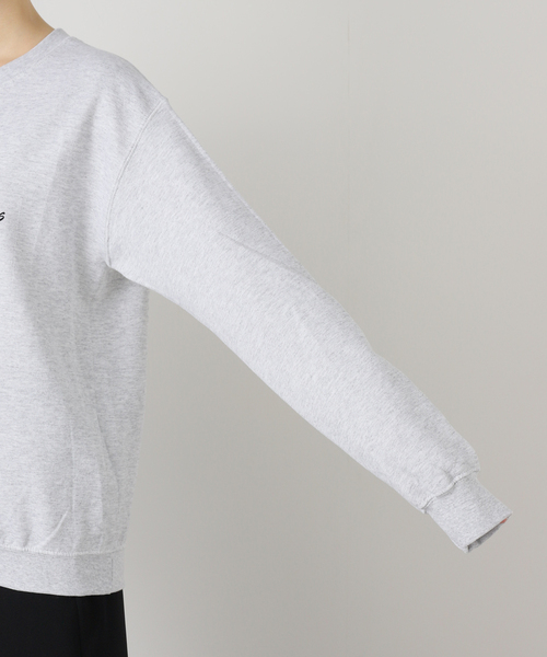 EDIT. FOR LULU（エディットフォールル）の「【SKIN for LULU】DMT sweat（Tシャツ/カットソー・レディース・チャコールグレー・FREE）」の9枚目の写真