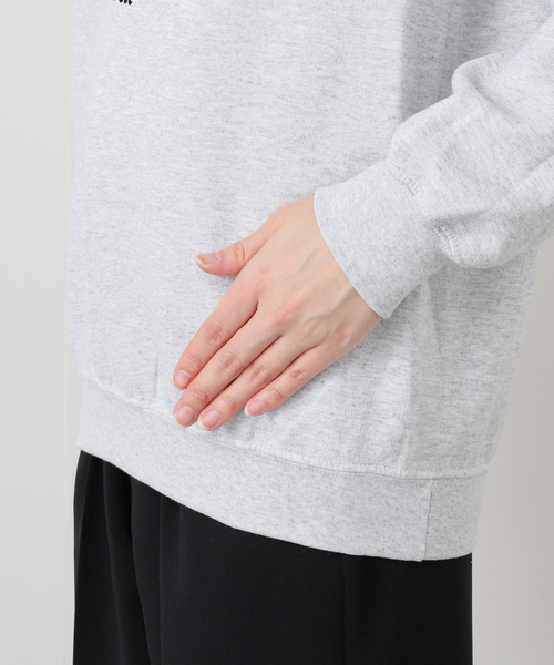 EDIT. FOR LULU（エディットフォールル）の「【SKIN for LULU】DMT sweat（Tシャツ/カットソー・レディース・チャコールグレー・FREE）」の10枚目の写真