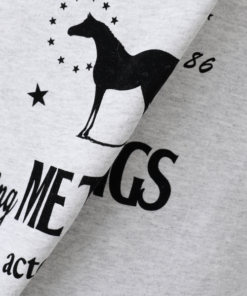 EDIT. FOR LULU（エディットフォールル）の「【SKIN for LULU】DMT sweat（Tシャツ/カットソー・レディース・チャコールグレー・FREE）」の13枚目の写真