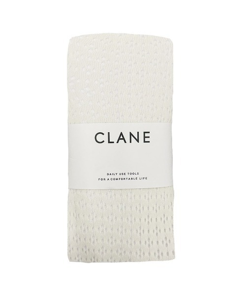 CLANE(クラネ)の「LACE TIGHTS(タイツ/ストッキング・レディース・ブラック/アイボリー・F)」の1枚目の写真