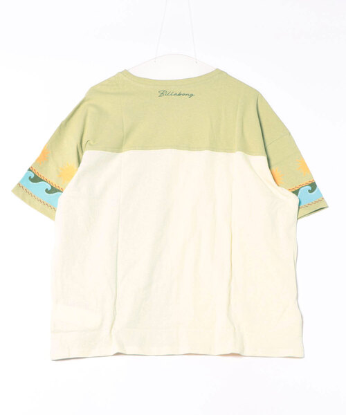 BILLABONG（ビラボン）の「BILLABONG ウィメンズ SPLIT PALM SS TEE Tシャツ 【2026年春夏モデル】（Tシャツ/カットソー・レディース・アイボリー・MEDIUM）」の2枚目の写真
