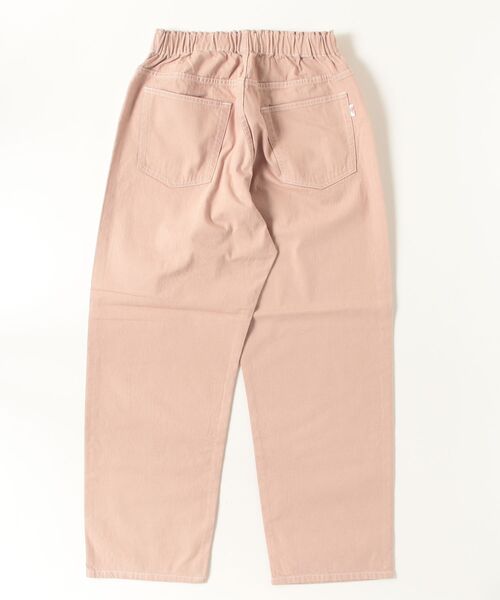 DANTON(ダントン)の「DANTON/ダントン カラーデニム イージーパンツ COLOR DENIM EASY PANTS DT-E0034 HNZ(その他パンツ・レディース・チャコールグレー/サーモンピンク/インディゴブルー・38)」の4枚目の写真