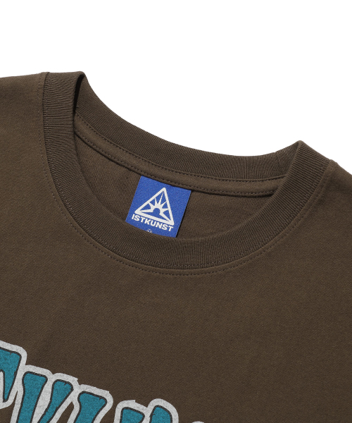 ISTKUNST(イストクンスト)の「SCENE BAND TEE_BROWN(IK2EMMT510A)(Tシャツ/カットソー・レディース・ブラウン・S/M/L)」の4枚目の写真