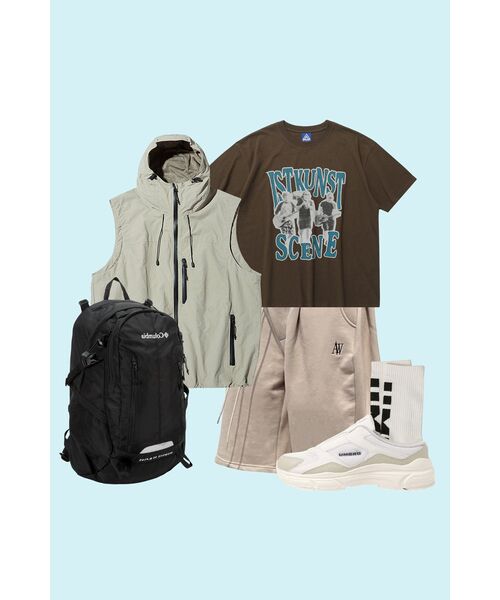 ISTKUNST(イストクンスト)の「SCENE BAND TEE_BROWN(IK2EMMT510A)(Tシャツ/カットソー・レディース・ブラウン・S/M/L)」の8枚目の写真