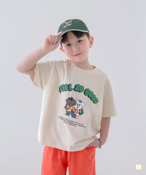 BERRYCLOSET(ベリークローゼット)の「ピルソグッド!バンパルティ(Tシャツ/カットソー・レディース・クリーム・11号/9号/13号/17号/19号/7号)」の1枚目の写真