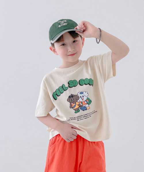 BERRYCLOSET(ベリークローゼット)の「ピルソグッド!バンパルティ(Tシャツ/カットソー・レディース・クリーム・11号/9号/13号/17号/19号/7号)」の4枚目の写真