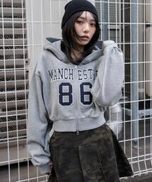 WEGO/【26年春新作】グラフィックショート WZIP パーカー