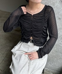 PAGEBOY | 【ブラウスなのに伸縮性抜群】エスパンディシャーリング(Tシャツ/カットソー)