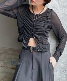 PAGEBOY | 【ブラウスなのに伸縮性抜群】エスパンディシャーリング(Tシャツ/カットソー)