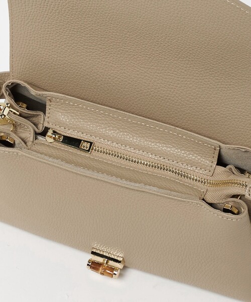 MARCO BIANCHINI(マルコビアンチーニ)の「<MARCO BIANCHINI>フラップバッグ / ワンハンドル(ショルダーバッグ・レディース・ブラック/ベージュ・FREE)」の15枚目の写真