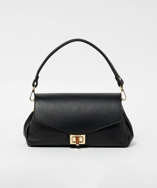 MARCO BIANCHINI(マルコビアンチーニ)の「<MARCO BIANCHINI>フラップバッグ / ワンハンドル(ショルダーバッグ・レディース・ブラック/ベージュ・FREE)」の20枚目の写真