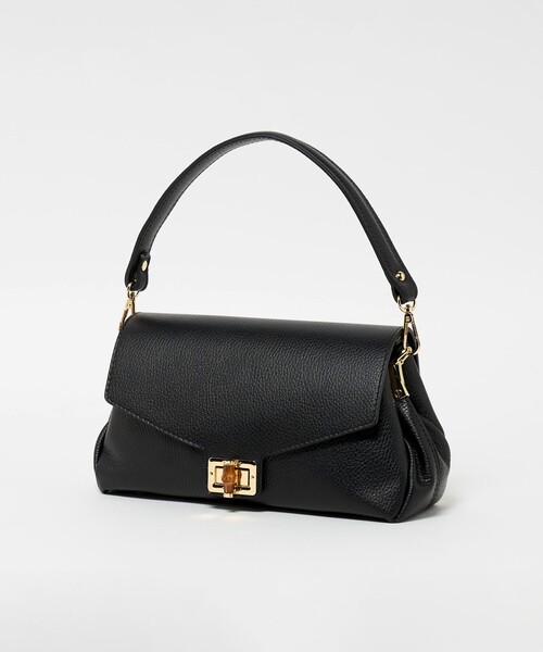 MARCO BIANCHINI(マルコビアンチーニ)の「<MARCO BIANCHINI>フラップバッグ / ワンハンドル(ショルダーバッグ・レディース・ブラック/ベージュ・FREE)」の21枚目の写真