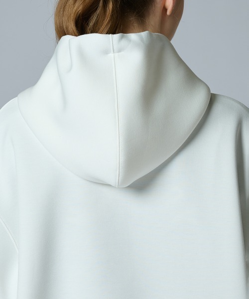 DOUBLE STANDARD CLOTHING（ダブルスタンダードクロージング）の「スター刺繍 フードパーカー(WEB限定)（Tシャツ/カットソー・レディース・ブラック/オフホワイト・FREE）」の12枚目の写真