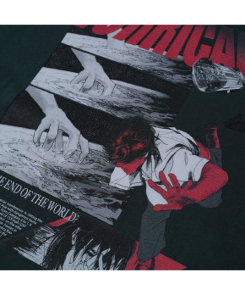 NONFLOOR（ノンフロア）の「アースハリケーントップスダークグリーン（Tシャツ/カットソー・メンズ・その他・S/M/L）」の3枚目の写真