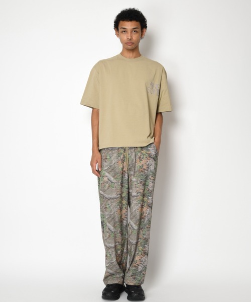 SUPERTHANKS(スーパーサンクス)の「【速乾生、清涼感素材】オリジナルプリントイージーパンツTechnical easy pants(その他パンツ・メンズ・ブラック系その他/その他/ブラック・L/M/S)」の5枚目の写真