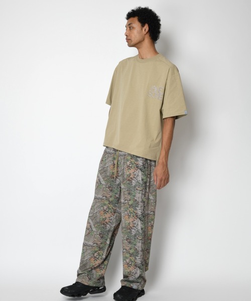 SUPERTHANKS(スーパーサンクス)の「【速乾生、清涼感素材】オリジナルプリントイージーパンツTechnical easy pants(その他パンツ・メンズ・ブラック系その他/その他/ブラック・L/M/S)」の8枚目の写真