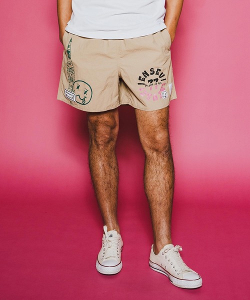 seventy seven(セブンティセブン)の「mp14503-nylon short pants (26S) ショートパンツ(7726S280)(その他パンツ・メンズ・ベージュ/ブラック/ブルー・XL/L/M/S)」の4枚目の写真