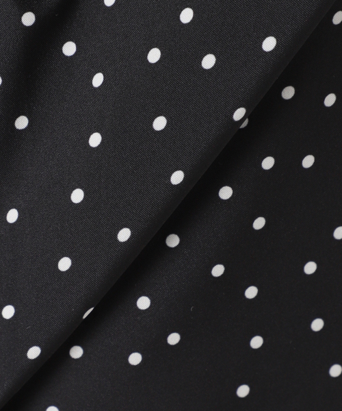 Spick & Span（スピックアンドスパン）の「《WEB限定 / 追加》ドットプリントイージーストレートパンツ（その他パンツ・レディース・マルチ・38/36）」の2枚目の写真