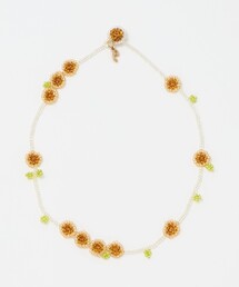 Steven Alan（スティーブンアラン）の「＜Pura Utz＞BROWN FLOWER NECKLACE/ネックレス（ネックレス）」