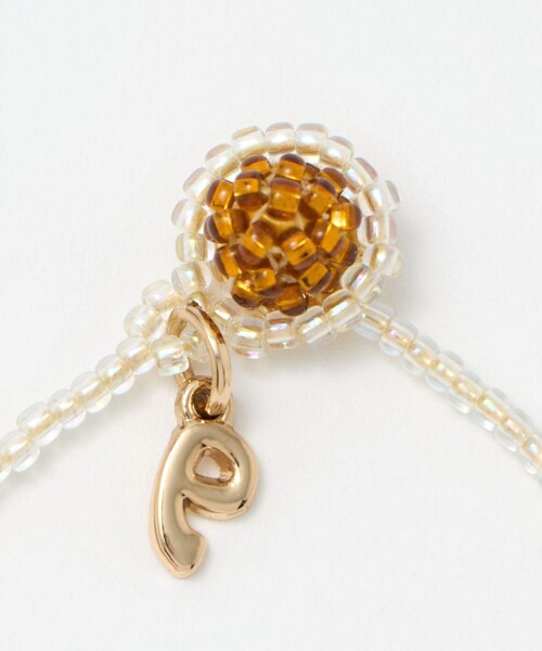 Steven Alan(スティーブンアラン)の「<Pura Utz>BROWN FLOWER NECKLACE/ネックレス(ネックレス・レディース・ブラウン系・FREE)」の3枚目の写真