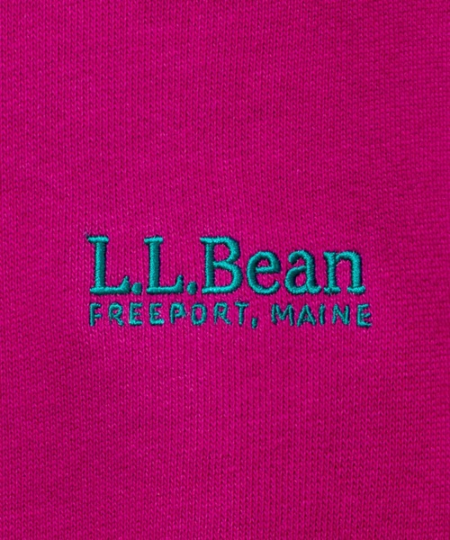 L.L.Bean（エルエルビーン）の「【JAPAN EDITION】スミスフィールド・クルーネック・スウェットシャツ（スウェット・レディース・ライトグレー/マジェンタ/ネイビー/ブルー系・MEDIUM）」の7枚目の写真