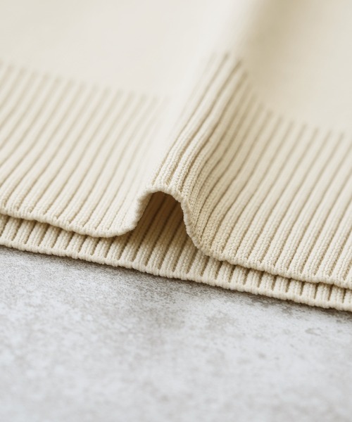 reca(レカ)の「襟付きダブルジップニットカーディガン(ブルゾン・レディース・アイボリー/ブラック・FREE)」の19枚目の写真