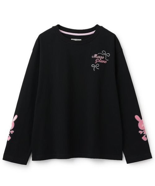 ベリエちゃん 袖アップリケTシャツ（Tシャツ/カットソー）｜ナルミヤ