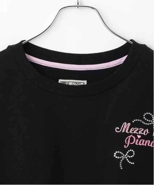 ベリエちゃん 袖アップリケTシャツ（Tシャツ/カットソー）｜mezzo