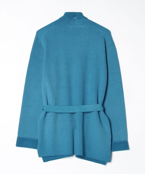 AOURE(アウール)の「NEVE ショールカーデ Safari(ニット/セーター・メンズ・ライトピンク/サックスブルー・MEDIUM/LARGE/X-LARGE)」の8枚目の写真