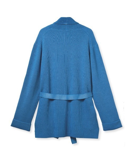 AOURE(アウール)の「NEVE ショールカーデ Safari(ニット/セーター・メンズ・ライトピンク/サックスブルー・MEDIUM/LARGE/X-LARGE)」の3枚目の写真