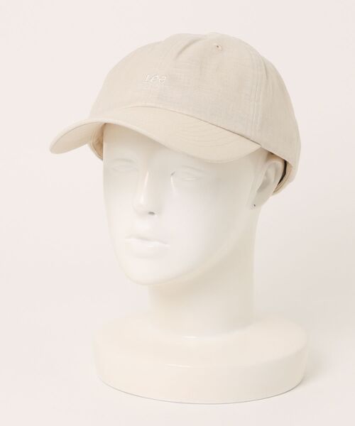 Lee(リー)の「Lee/リー LEE LINEN 6P CAP(キャップ・メンズ・ネイビー/オリーブ/ブラック/ホワイト/グレー・57~59cm)」の12枚目の写真
