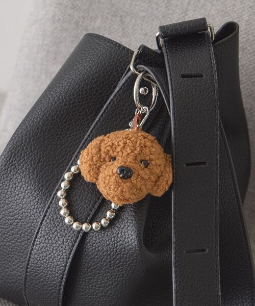 AMERICAN HOLIC（アメリカンホリック）の「ドッグストラップチャーム（その他ヘアアクセサリー・レディース・ブラウン/ライトグレー・FREE）」の5枚目の写真