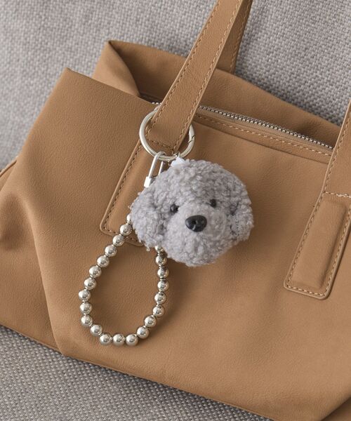 AMERICAN HOLIC（アメリカンホリック）の「ドッグストラップチャーム（その他ヘアアクセサリー・レディース・ブラウン/ライトグレー・FREE）」の6枚目の写真