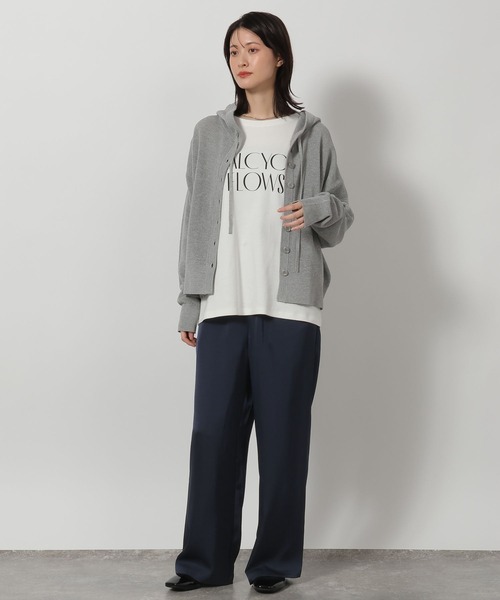 LAKOLE(ラコレ)の「サテンイージーパンツ / 658138(その他パンツ・レディース・グレー/ライトベージュ/ネイビー・FREE)」の19枚目の写真