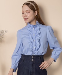 anni plus（アニープラス）の「フロントフリルブラウス（シャツ/ブラウス）」