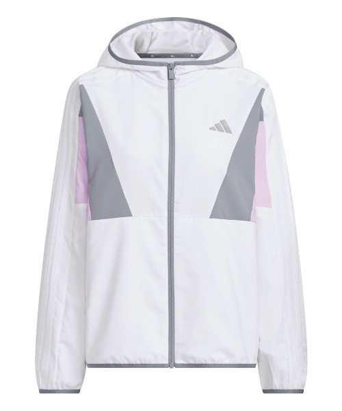 adidas(アディダス)の「アディダス adidas TEAMS ルーズフィット クロス ジャケット(ジャージ・レディース・オフホワイト/ブラック/ネイビー・S/M/L/XL)」の18枚目の写真