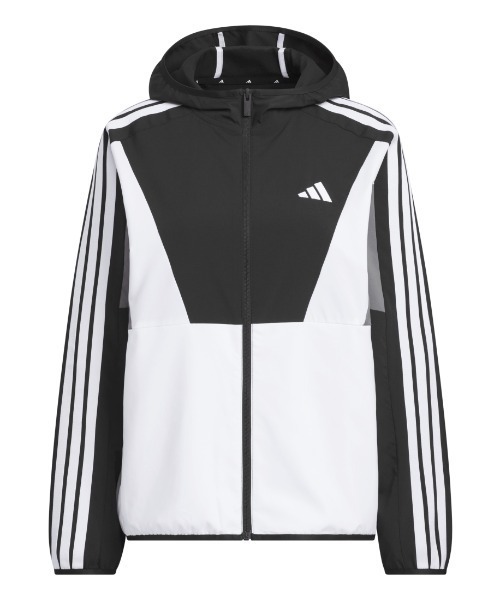 adidas(アディダス)の「アディダス adidas TEAMS ルーズフィット クロス ジャケット(ジャージ・レディース・オフホワイト/ブラック/ネイビー・S/M/L/XL)」の19枚目の写真