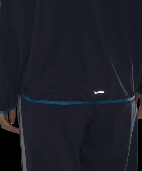 adidas(アディダス)の「アディダス adidas TEAMS ルーズフィット クロス ジャケット(ジャージ・レディース・オフホワイト/ブラック/ネイビー・S/M/L/XL)」の17枚目の写真
