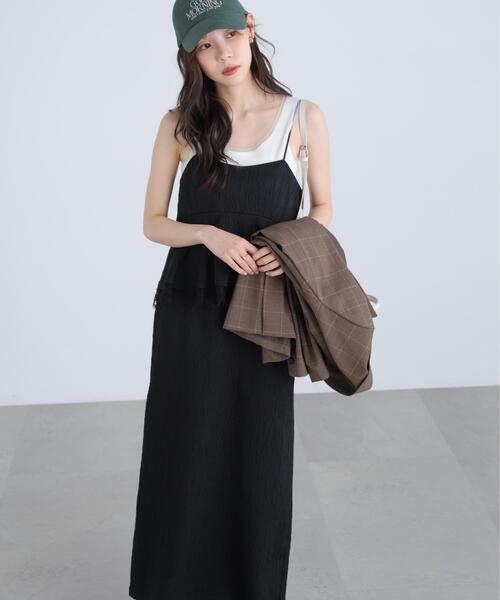 FREE'S MART(フリーズマート)の「◆ペプラムレースキャミワンピース(ワンピース・レディース・ブラック/ホワイト/ライトグリーン・MEDIUM/SMALL)」の13枚目の写真