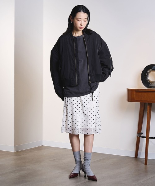 ROSE BUD（ローズバッド）の「ASSORTED MIDI SKIRT（スカート・レディース・ホワイト/ベージュ・ONE SIZE）」の21枚目の写真
