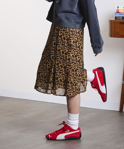 ROSE BUD（ローズバッド）の「ASSORTED MIDI SKIRT（スカート・レディース・ホワイト/ベージュ・ONE SIZE）」の5枚目の写真