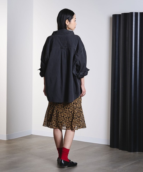 ROSE BUD（ローズバッド）の「ASSORTED MIDI SKIRT（スカート・レディース・ホワイト/ベージュ・ONE SIZE）」の9枚目の写真