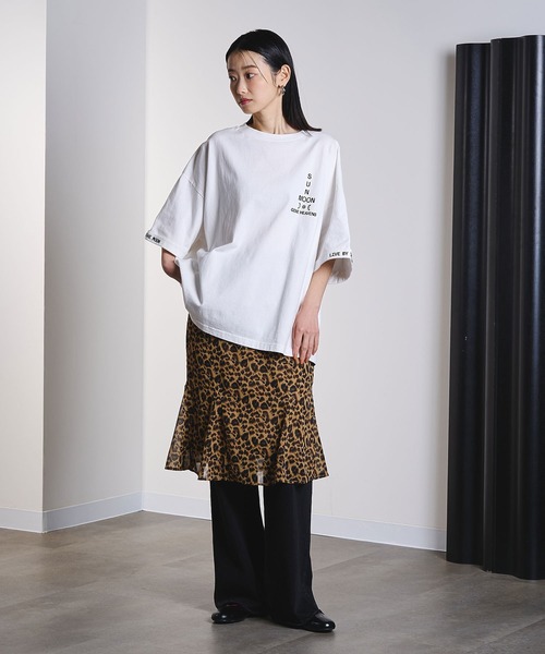 ROSE BUD（ローズバッド）の「ASSORTED MIDI SKIRT（スカート・レディース・ホワイト/ベージュ・ONE SIZE）」の10枚目の写真