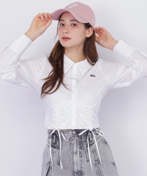 シャツ+ブラウス(長袖+七分) JIL SANDERASYMMETRIC PEPLUM SHIRT WHITE LADIES'(レディース)/七分袖-ワイシャツ(並び順：おすすめ順)東京