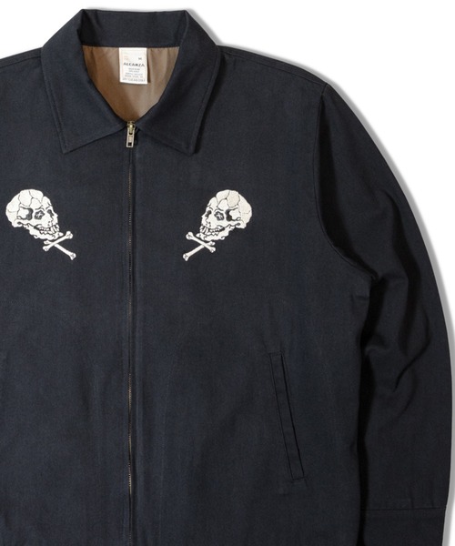 JACKROSE(ジャックローズ)の「Alcarza ZIP JKT(その他アウター・メンズ・ブラック/ブラック系2/オリーブ/ブラウン・L/M/XL)」の2枚目の写真